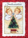 ANGELO Buon Anno Natale Vintage Cartolina CPSM #PAH596.IT - Anges