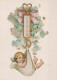 ANGELO Buon Anno Natale Vintage Cartolina CPSM #PAH279.IT - Engel