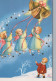 ANGELO Buon Anno Natale Vintage Cartolina CPSM #PAG963.IT - Engelen