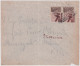 1946-frontespizio Di Lettera Affrancato Coppia 40c.Recapito Autorizzato + Coppia - 1946-60: Storia Postale
