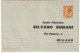 1955-biglietto Postale L.30 Siracusana Bruno Su Arancio Stampa Privata Studio Fi - Stamped Stationery