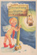 ANGELO Vintage Cartolina CPSMPF #PKG998.IT - Angels