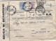 1924-assicurata Per L.200 Affr. 25c.+50c.Michetti+L.1 Floreale,al Verso Bollo D' - Poststempel