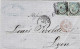 1866-cat.Sassone Euro 80 Piego Diretto In Francia Affr. Coppia 20c.su15c.I Tipo - Poststempel