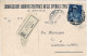 1927-cartolina Ospedaliera Raccomandata Affrancata L.1 Giubileo Del Re Isolato - Poststempel