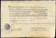 1739-Salonicco Fede Di Sanita' Rilasciata Dal Console Britannico G.Stevenson Per - Historische Documenten