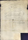 1722-Milano Fede Di Sanita' Rilasciata Il 6 Agosto Con Sigillo In Parte Stampata - Documents Historiques