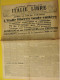 Hebdo Bilingue Italie Libre Italia Libera. Italiens Dans La Clandestinité. N° 18 Du 5 Mai 1945. Mussolini Exécuté. - Guerra 1939-45