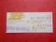 Ticket "carnet" De Transport Métro Bus Tramway Funiculaire TCL Lyon 69 French Underground - Lettre D - Other & Unclassified