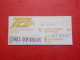 Ticket "carnet" De Transport Métro Bus Tramway Funiculaire TCL Lyon 69 French Underground - Lettre E - Andere & Zonder Classificatie