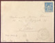 France N°101 Sur Enveloppe TAD Perlé BOUKTOUB, Oran 4.12.1899 Pour Paris - (W1456) - 1877-1920: Semi-Moderne