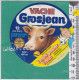 C1108 FROMAGE FONDU VACHE GROSJEAN 12 PORTIONS TINTIN MILOU 225 Gr  HERGE  LOMBARD 1981 - Cheese