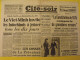 Cité-Soir  N° 108 Du 20 Octobre 1945. Viet-Minh Indochine Herriot Truman Boxe Alsaciens Déportés Lefaucheux - Guerre 1939-45