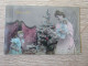 CPA PHOTO BONNE FETE NOEL SAPIN FILLETTE MAMAN POUPEE - Andere & Zonder Classificatie