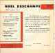 EP 45 RPM (7") Noël Deschamps  "  Je N'ai à T'offrir Que Mon Amour  " - Altri - Francese