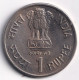 INDIA COIN LOT 7, 1 RUPEE 1993, PARLIAMENTARY UNION, BOMBAY MINT, XF, SCARE, DIE CRACK ERROR - Indien