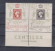 Luxemburg 1952 CENTILUX Pair MNH ** - Briefmarken Auf Briefmarken