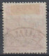 Fiume, 1918, 10 Fil. "White Numerals", Machine Overprint, Sassone 22 (carminio), Cancelled, Certificate Martinaš - Fiume