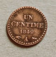 France Un Centime Dupré 1849 A Avec Accent Sur Le E   (B17 05) - Other & Unclassified