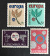 1965 Luxembourg - Europa CEPT ,Telecommunication UNION , Rotary International - Unused ( Imperfect Gum ) - Nuevos