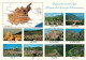 2 Map Of France * 2 Ansichtskarten Mit Der Landkarte - Département Alpes-de-Haute-Provence - Ordnungsnummer 04 * - Carte Geografiche