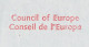 Meter Cover France 1993 Council Of Europe - Instituciones Europeas