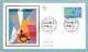 FDC France 1988 - Accessibilité Aux Handicapés - YT 2536 - 69 Lyon (soie) - 1980-1989