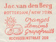 Meter Cut Netherlands 1965 Fruit - Oranges - Lemons - Grapefruits - Frutta