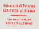 Meter Top Cut Italy 1987 Institute Of Physics - University Of Palermo - Otros & Sin Clasificación