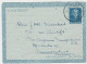 Luchtpostblad G. 3 Steenwijk - Buenaventura Colombia 1952 - Postal Stationery