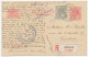 Em. Bontkraag Aangetekend Briefkaart Ginneken - Belgie 1918 - Non Classés
