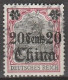 China     .    Michel   .  32  .  5  Marken   (5  Scans)    .    O       .     Gestempelt - Deutsche Post In China