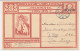 Briefkaart G. 214 F ( Katwijk ) Overveen - S Gravenhage 1926 - Entiers Postaux