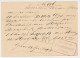 Trein Haltestempel Goor 1874 - Lettres & Documents