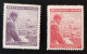 GERMAN THIRD 3rd REICH OCC. BOHEMIA ORIGINAL WW2 1943 STAMP SET HITLER 54th ANN.MNH - Occupazione 1938 – 45