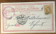 AK. Griechenland,ATHEN;  " Erste Ansichtskartengesellschaft BERLIN - VIENNA " Nach ERFURT, 1898 - Greece