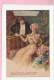 CARTE GAUFREE COUPLE AMOUREUX - Koppels