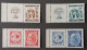 GERMANY THIRD 3rd  REICH 1941 BOHEMIA OCC. 150th ANN. MOZART DEATH FULL SET MNH - Besetzungen 1938-45