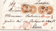 LETTRE CHARGEE Du 19 Février 1867 - Briefe U. Dokumente