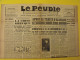 Le Peuple CGT N° 17 Du 6 Janvier 1945 Grèce  De Gaulle Attaque Allemande Dans Les Ardennes - Weltkrieg 1939-45