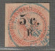 REUNION - N°3 Obl (1885-86) 5c Sur 40c Vermillon - Signé : Calves - Used Stamps