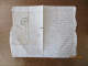 CACHET SOURDEVAL DU 11 AVRIL 1844 SUR COURRIER DU 9 AVRIL 1844 ADRESSE A ROOST WARENDIN - Manuscripts