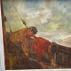 Vissers Op Zee, C. Wauters, Olie Op Doek - Oils