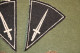 Lot D'écussons Militaires  Parachutiste épée - Blazoenen (textiel)