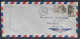 Enveloppe Océanie 1958 Lettre Obl Papeete Annexe N°1 Aerogare 1er Service Aerien Par T.A.I Pour Noumea - Otros - Oceanía