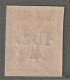 REUNION - N°9 * (1885-86) 10c Sur 40c Rouge-orange - Unused Stamps