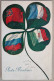 BF006 PORTE BONHEUR PORTA FORTUNA LUCKY CHARM BANDIERA FLAG DIPINTA A MANO 1918 - Patriotic