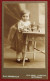 CDV Sweet Dutch Girl With Toy Blocks By C.J.L. Vermeulen, Den Haag, Netherlands - Ancianas (antes De 1900)