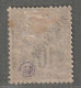 REUNION - N°21 * (1891) 10c Noir Sur Lilas - Unused Stamps