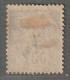 REUNION - N°25 * (1891) 35c Violet-noir Sur Jaune - Unused Stamps
